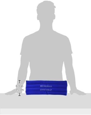 Bed Buddy Joint Wrap - Hot & Cold Therapy for Muscle Pain Relief and Joint Pain Relief - Large Heating Pad for Knee, Wrist, Elbow, Ankle, Arm or Leg, (Pack of 2)