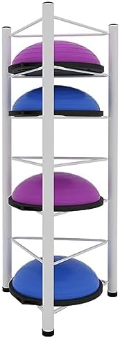 Balance Ball Storage Rack - Home Gym Equipment Organizer for Exercise Balls, 3/5/6/7 Tier Floor Stand for Bosu, Slam, Bowling, and Medicine Balls