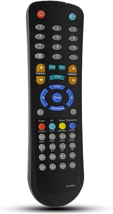 GX-IR03 Remote Control for Gym Timer Clock gxir03