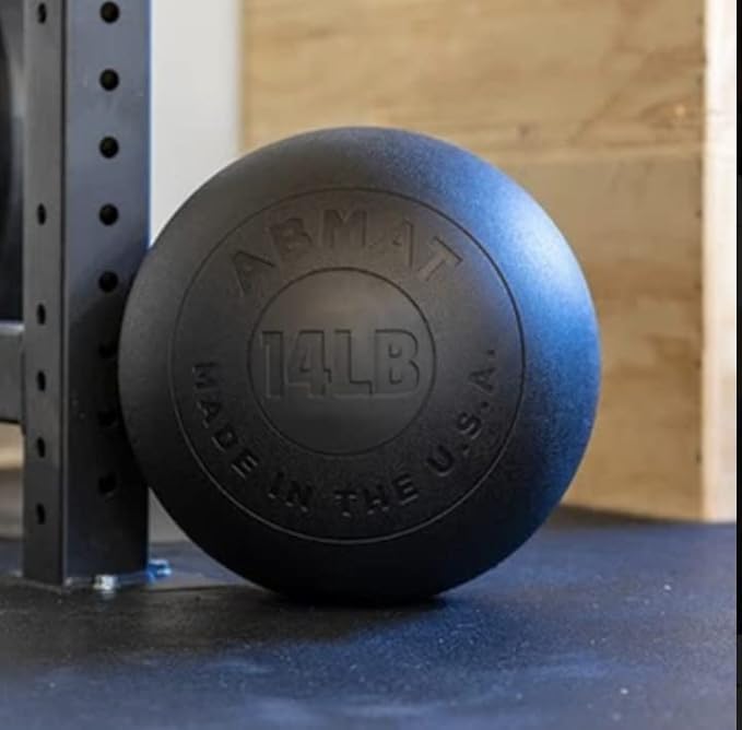 ABMAT Medicine Ball (14) - Indestructible Med Ball for Weighted Wall Balls, slam Balls, HIIT Exercises, Strength Training and Balance Training