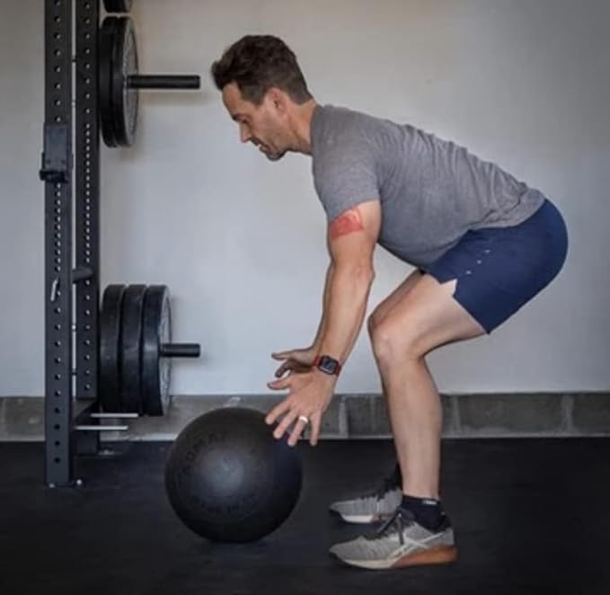 ABMAT Medicine Ball (14) - Indestructible Med Ball for Weighted Wall Balls, slam Balls, HIIT Exercises, Strength Training and Balance Training