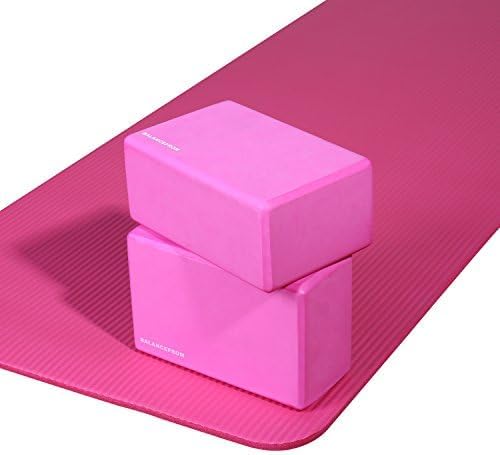 Fitvids Set of 2 High Density Premium - EVA Yoga Blocks, 9"x6"x4" Each