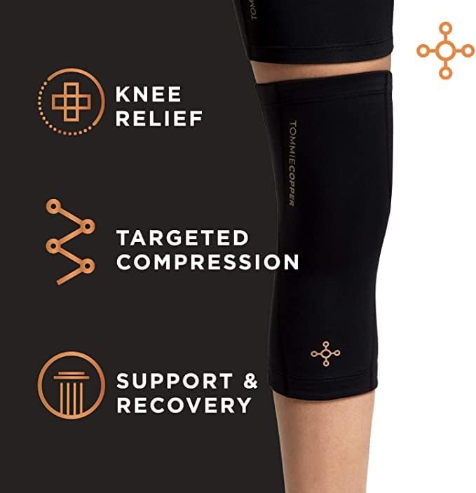 Tommie Copper Unisex Performance Compression Knee Sleeve