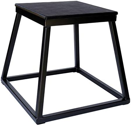 Ader Plyometric Platform Box Set- 12", 18" & 24" Black