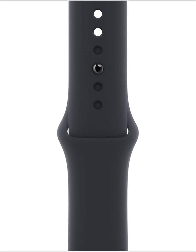 Apple Watch Series 8 [GPS, 41mm] - Midnight Aluminum Case with Midnight Sport Band, M/L (Renewed)