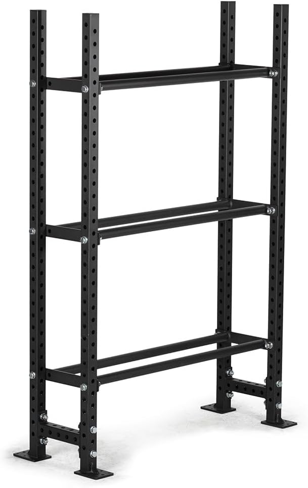 Titan Fitness Elite Series Mass Storage System for Bumper Plate Medicine Ball Storage