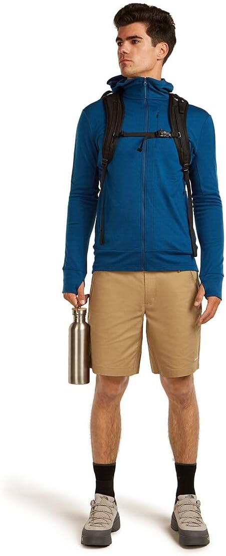 icebreaker Men's Merino 260 Quantum Long Sleeve Zip Hoodie