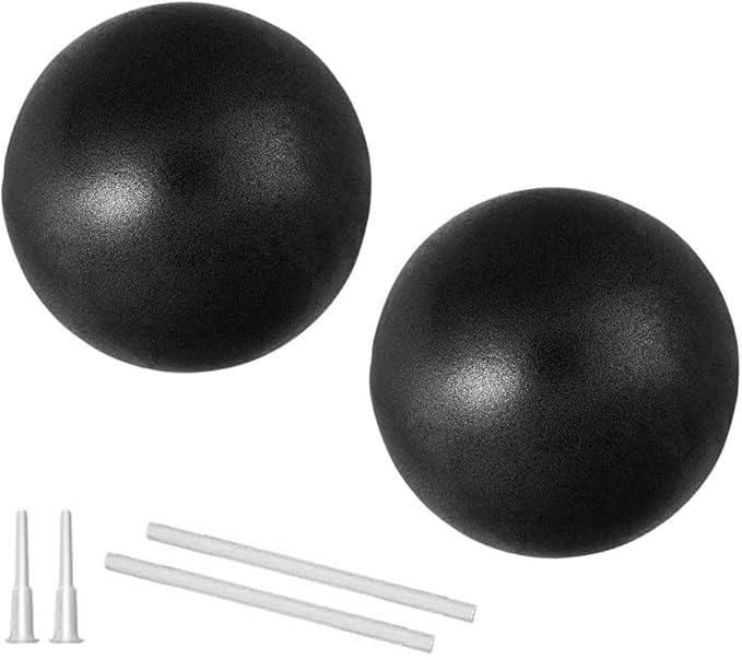 9 Inch Exercise Pilates Ball Mini Exercise Barre Ball for Yoga,Stability Exercise Training Gym Anti Burst and Slip Resistant Balls Physical Therapy Improves Balance, Core Strength