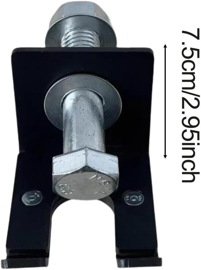Yiju Barbell Holder Barbell Hanger for Power Rack for Curl Bar for 18mm Hole Fitness Equipment Accessory Garage Gym Bar Hanger