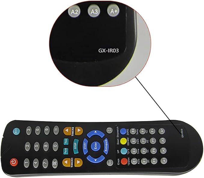 GX-IR03 Remote Control for Gym Timer Clock gxir03