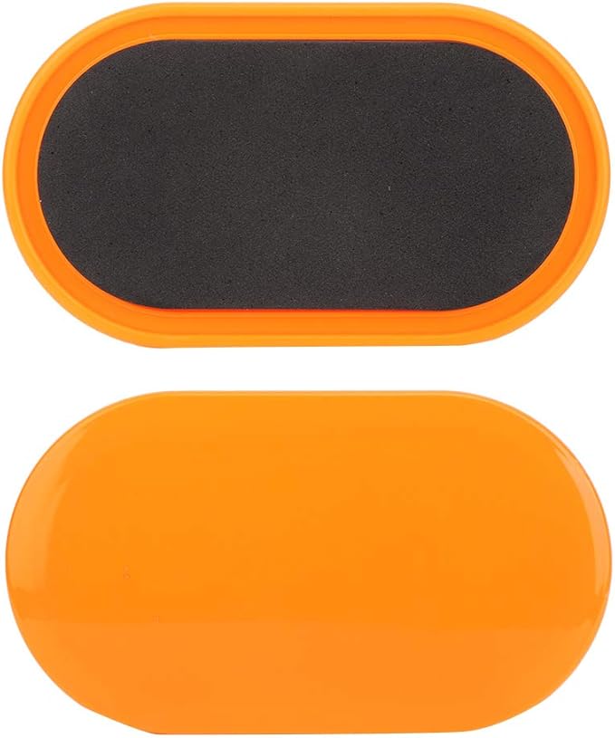 HERCHR 2Pcs Core Sliders for Working Out, Floor Sliders for Exercise, Abdominal Exercise Gliding Discs, Sliding Discs for Exercise on Hardwood Floors