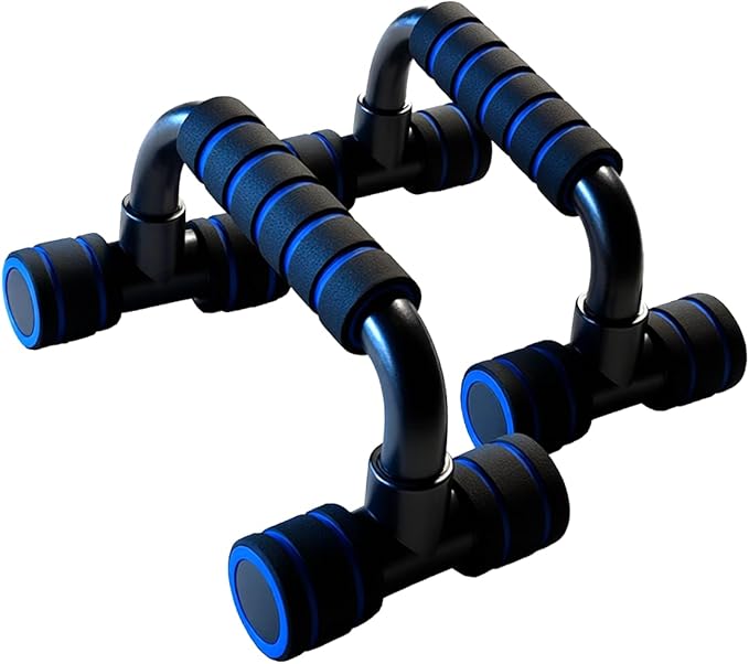 Perfect Push Up Handles for Floor 1 Pair | Home Workout Equipment for Men | Pushup Bar | Calisthenics Parallettes | Handstand Bars | Home Fitness Portable Workout Equipment | Strength Training | Gym Equipment for Home Gym Essentials