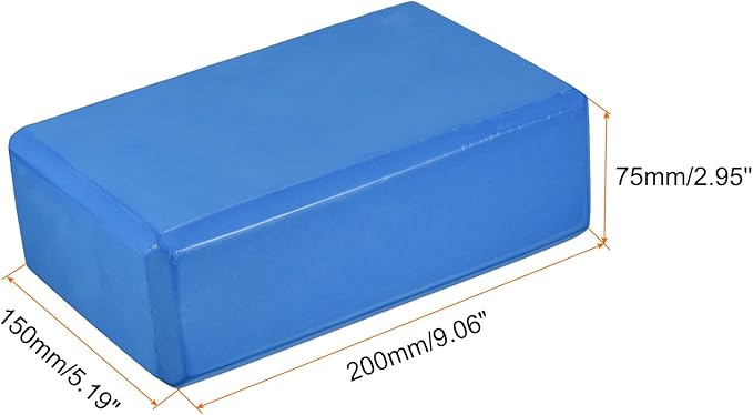 uxcell Yoga Block-Light Weight High-Density EVA Foam Brick for Beginners, Yogis, Pilates, Meditation