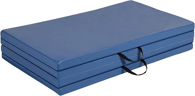 Polar Aurora 4'x8'x2 Thick Folding Gymnastics Exercise Mat Aerobics Stretching Yoga Mats
