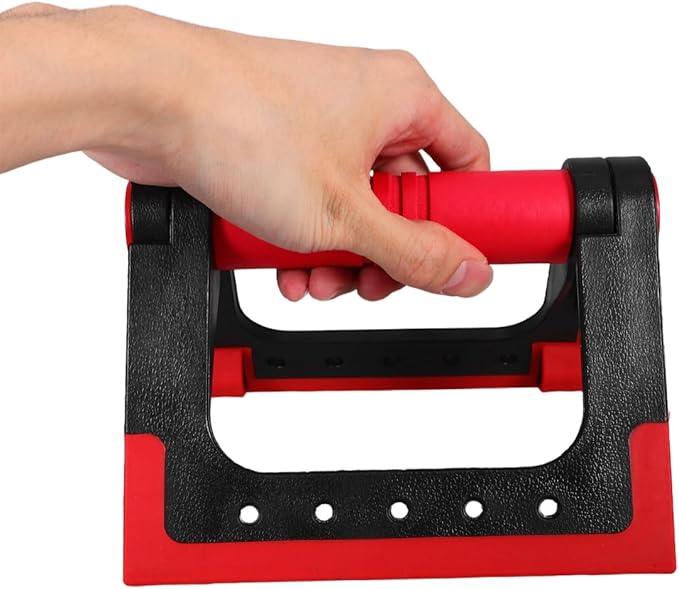 Toddmomy Foldable Push-up Stand Pair Portable Exercise Handles for Home Strength Training Compact Push up Bars for Floor Workouts with Rotating Arm Support 6.3 Inch Fitness Equipment