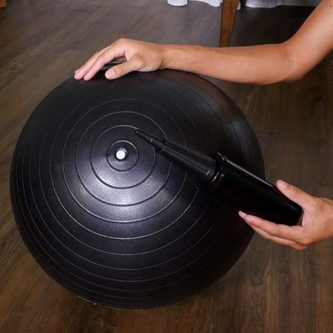 DYNAPRO Air Pump for Exercise Balls & Inflatables (Hand Pump)
