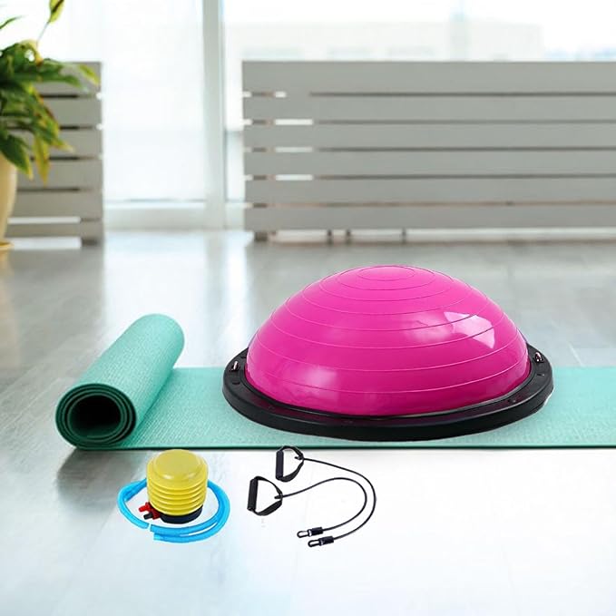 Balance Ball, Balance Trainer, Non-Slip Base Hemisphere Ball, Half Exercise Ball for Training, Fitness Equipment