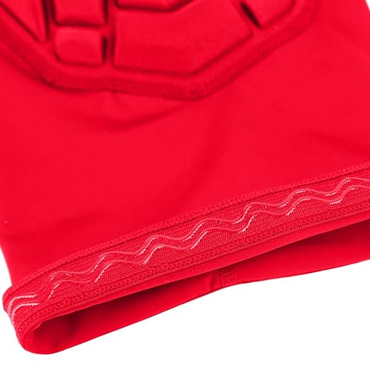 Knee Pads Wrestling Knee Sleeve Compression Leg Sleeves for Volleyball Basketball, Knee Compression Sleeve for Youth and Adult(Red_S_2 Pcs)