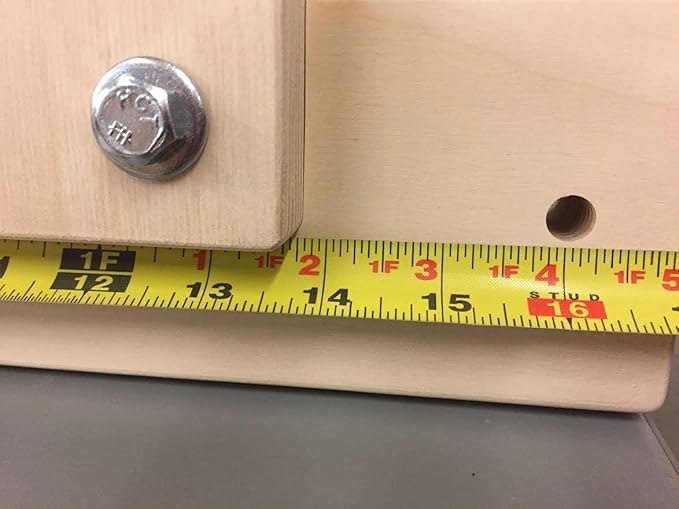 12"x48" Climbing Pegboard. Custom Engraving Options! Includes 18" mounting Brackets for Wall Studs.