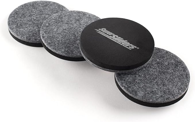3.5" Reusable Felt Slider (16 PC) Bagged Gray