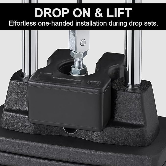 Body-Solid Weight Stack Adapter Plates - Add More Resistance to Your Weight Machines for Improved Results