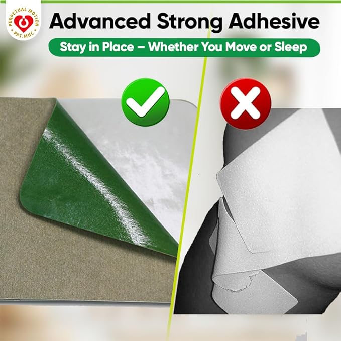 Trial Set of Botanical Soothing Patches – XL, Knee, and Everyday Warming Patches with Foot Pads & Sleeves | Try 4 Types to Experience Comfort & Find Your Match
