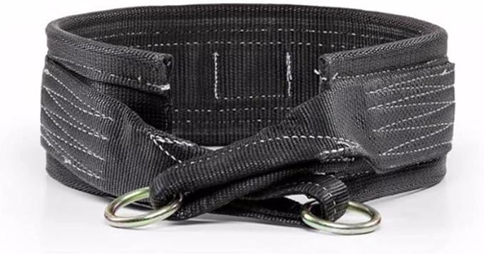Spud Black Belt Squat Large Belt for Weight Lifting Strength Training and Power Lifting by Spud, Inc.