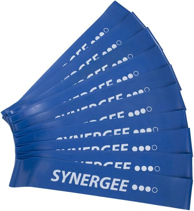 Synergee Exercise Fitness Resistance Band Mini Loop Bands that Perform Better When Working Out at Home or The Gym