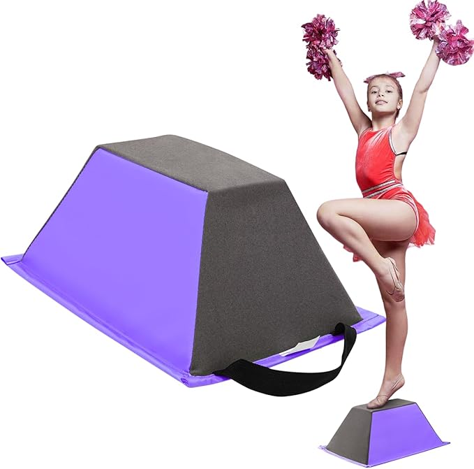 FBSPORT Cheer Flyer Stand, PU Non-Slip Stand Cheer for Promotion and Development of Flexibility, Coordination