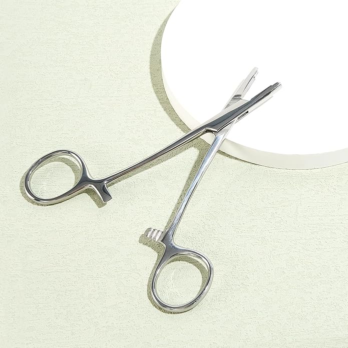 Piercing Ball Grabber Tool 3mm 4mm 5mm Piercing Ball Screw Removal Tool Reusable Bead Clamping Assistant Tool for Changing Jewelry