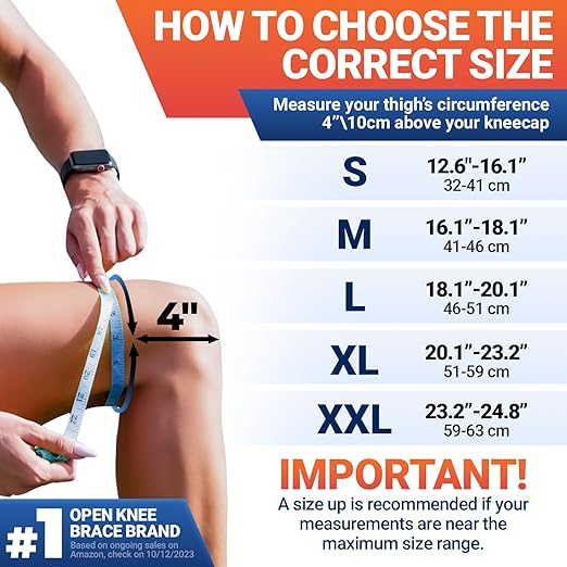 DR. BRACE ELITE Knee Brace with Size Stabilizer (2 Pack) Knee Brace for Women & Men, Workout, Sports, Daily Knee Compression Sleeve for Maximum Knee Pain Support & Fast Recovery (Galaxsis, XXX-Large)