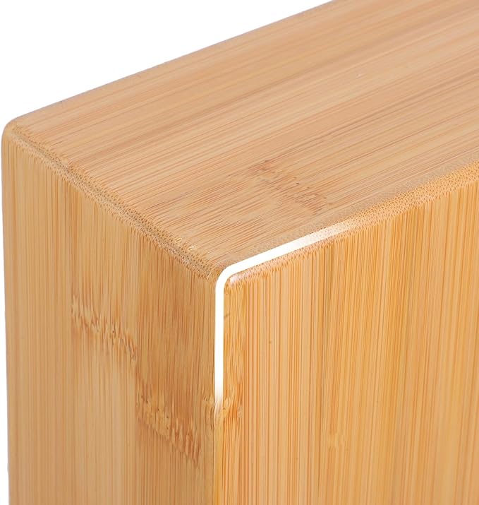 KESYOO 1PC Natural Yoga Block Lightweight Wooden Practice Aid for Home Fitness Smooth Surface for Comfortable Yoga Sessions Portable Exercise Tool Supports Flexibility and Balance