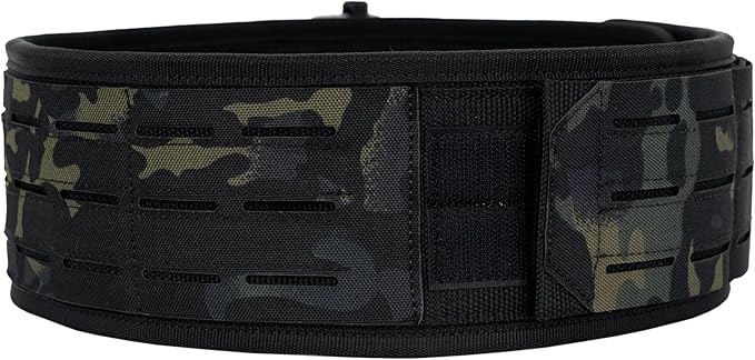 WOLF TACTICAL Weight Lifting Belt – Weight Belt for Men, Weightlifting Belt for Powerlifting, Deadlift, Squats, Workout Belt Gym Belts for Men