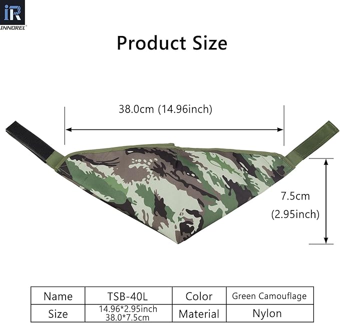 INNOREL TSB-40L Weight Bag Tripod Stone Waterproof Sand Bag for Universal Lightweight Travel Tripod Professional Camera Equipment Storage,Astrophotography Paintings,Load 33lb/15kg(Green Camouflage)