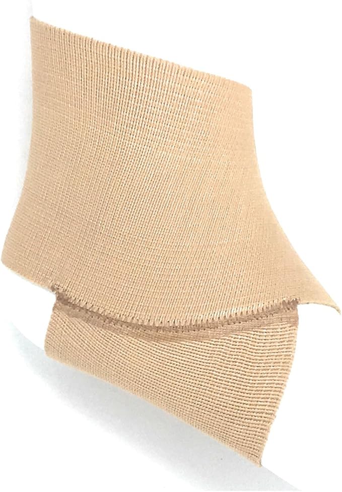 Champion Figure-8 Ankle Support, Light Elastic Compression Brace, Muscle Joint Recovery, Beige, Small