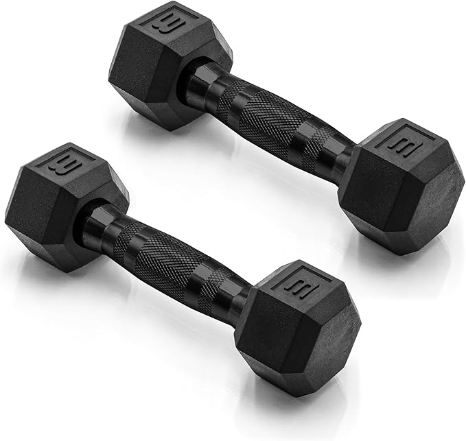 CAP Barbell Coated Dumbbell Weight | Multiple Options Pairs & Sets