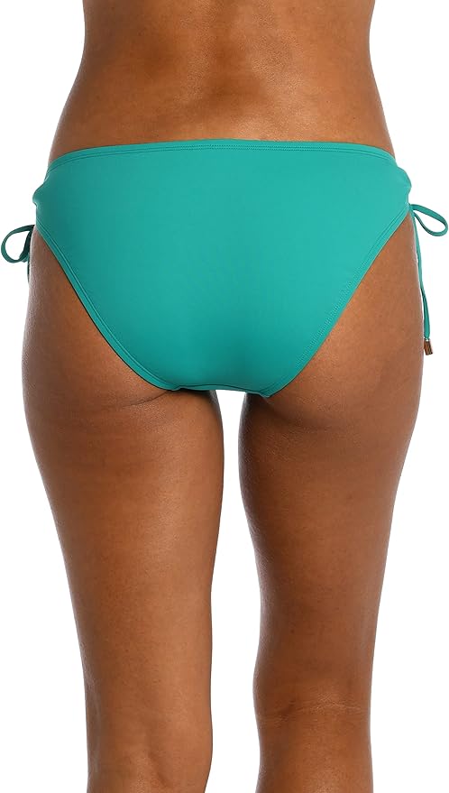 La Blanca Women's Island Goddess Side Loop Hipster Bikini Swimsuit Bottom