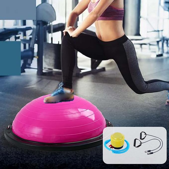 Balance Ball, Balance Trainer, Non-Slip Base Hemisphere Ball, Half Exercise Ball for Training, Fitness Equipment