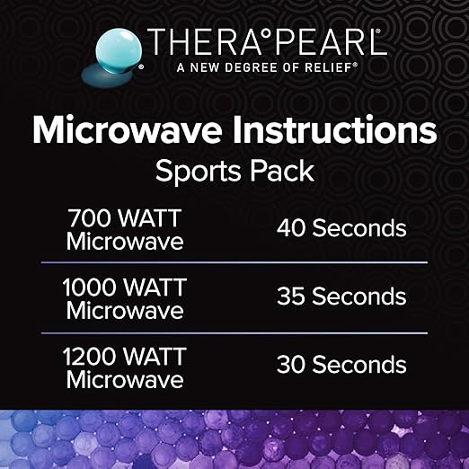 TheraPearl Reusable Hot Cold Pack, Sports Ice Size Pack with Gel Beads for Athletes, Flexible Hot & Cold Compress for Arthritis Pain Relief, Swelling, Sports Injuries, Cooling & Heating Pad