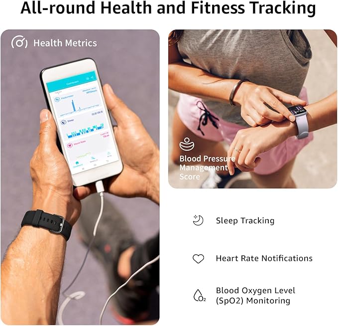 Smart Watch for Men Women Answer/Make Call, 1.85" Smartwatch, Fitness Watch with Heart Rate Blood Pressure Sleep Monitor, 140+Sports, IP68Waterproof Step Counter Compatible with Android IOS Purple