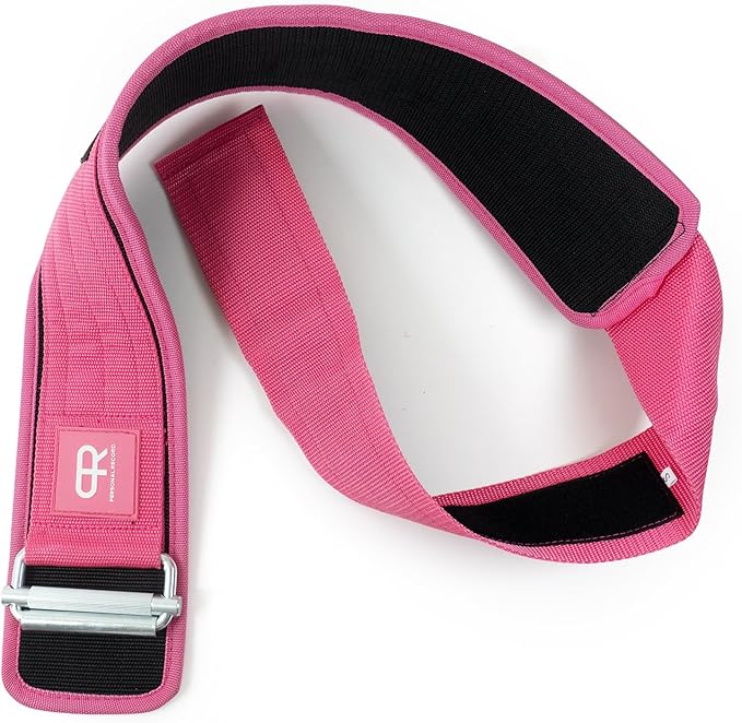 PR Personal Record Quick-Lock Weightlifting Belt – Ergonomic Fit, Durable and Lightweight Construction, Secure Fit and Performance, Power Weight Olympic Lifting, Men and Women