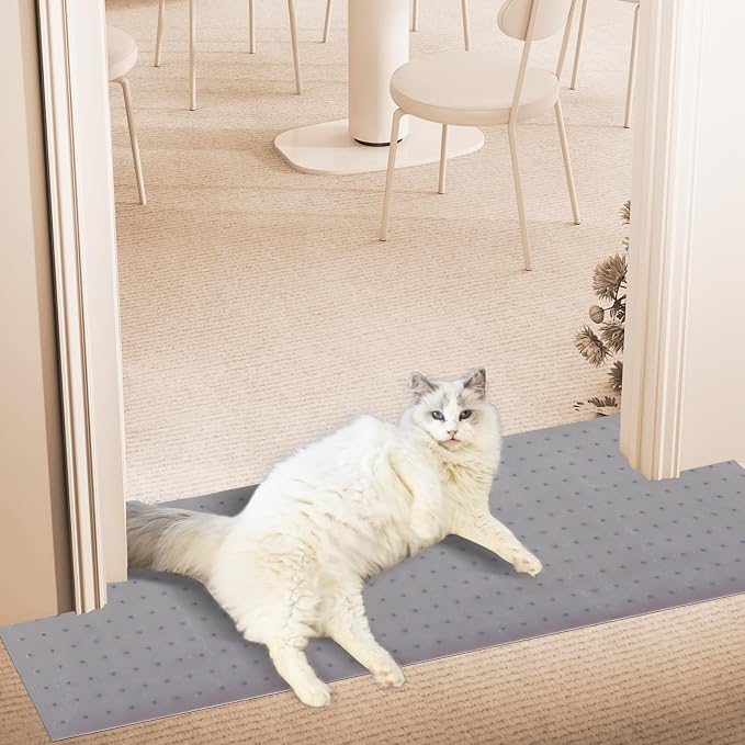 Carpet Protector for Pets Cat Carpet Protector for Doorway, Anti Scratch Under