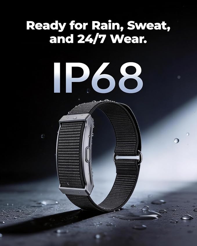 Fitness Trackers for Men & Women, Smart Bracelet with 24/7 Activity & Sleep Tracking, Heart Rate, Blood Oxygen, HRV & Stress Monitor, 30-Day Battery, Smart Band, GPS Modes, Free APP, 3 Bands