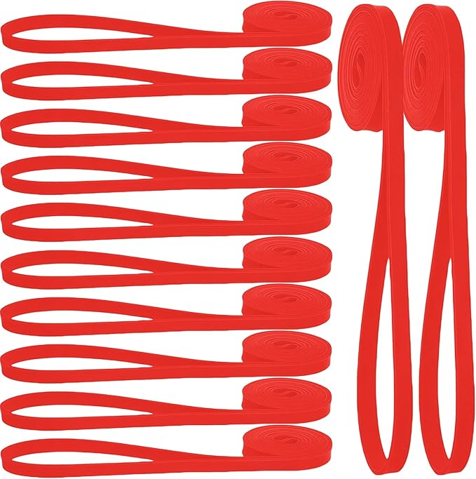 12-Pack Resistance Bands Set - Pull Up Assist, Strength Training & Physical Therapy for Home Gym | Exercise Loop Bands for Men & Women