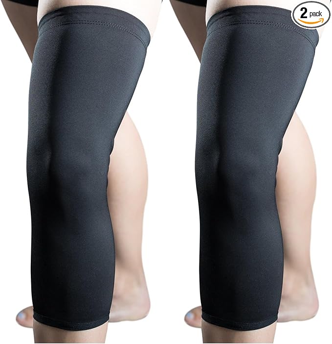 DonJoy Reaction Compression Support: Knee Brace Undersleeve, Large (Pack of 2)