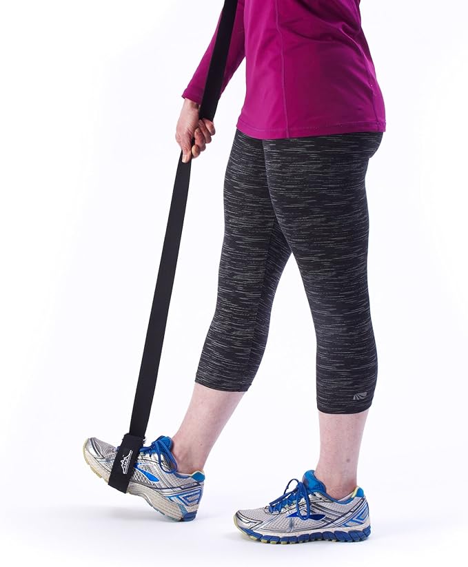 Black Mountain Products BMP Yoga Exercise Strap for Stretching & Flexibility