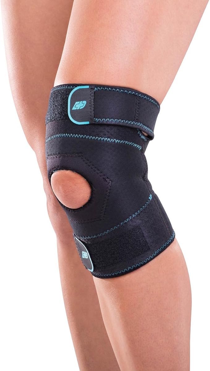 DonJoy Advantage Knee Sleeve for Sprains, Strains, Soreness, Stiffness - Neoprene with Terrycloth Lining for Comfort, Compression, Adjustable Upper, Lower Straps, X-Large fits 17" - 19"