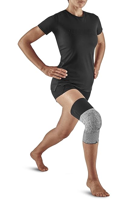 CEP Max Support Knee Sleeve, Black/White, Unisex, S