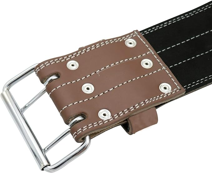 ChoCho Track 4" Power Weight Lifting Belt Gym Fitness Bodybuilding Back Support Heavy Workout