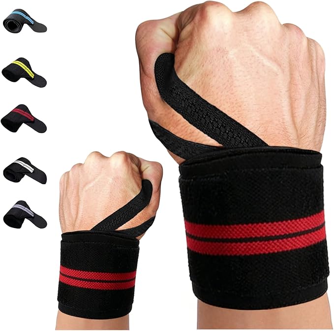 Wrist Straps For Weightlifting,20 inches Wrist Straps Lifting For Men And Women,Weight Lifting Wrist Wraps With Thumb Loop,Lifting Wrist Straps,Wrist Brace For Working Out Gym Accessories For Men